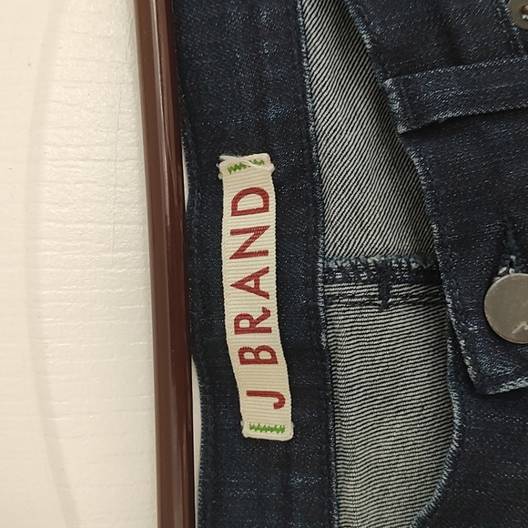 New J. Brand " THE SKINNY " Eclipse Dark Wash Jeans 29 Inseam 28 - Picture 3 of 7